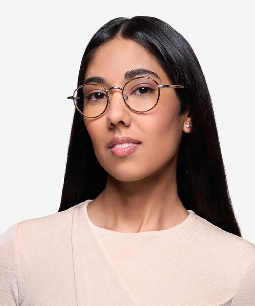 Anywhere Tortoise Acetate-metalEyeglass Frames for Women from EyeBuyDirect