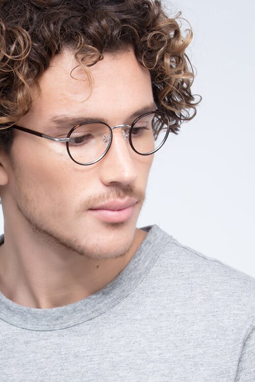 Anywhere Brun AcétateMontures de lunettes de vue pour Hommes d'EyeBuyDirect