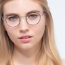 Anywhere Brun AcétateMontures de lunettes de vue pour Femmes d'EyeBuyDirect