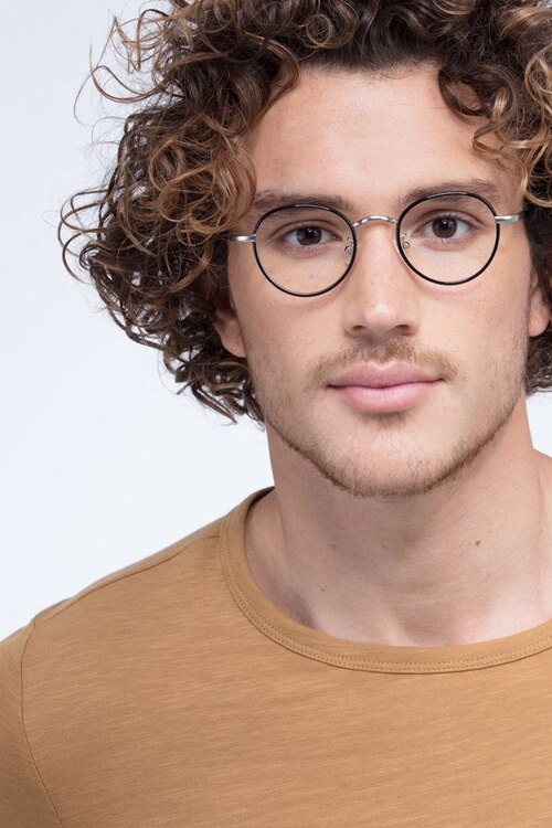 Anywhere Black AcetateEyeglass Frames for Men from EyeBuyDirect