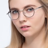 Anywhere Black AcetateEyeglass Frames for Women from EyeBuyDirect