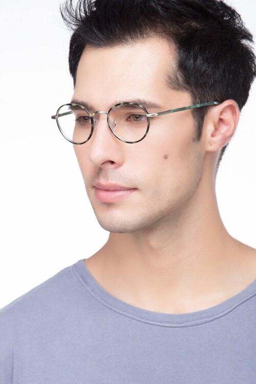 Anywhere Green AcetateEyeglass Frames for Men from EyeBuyDirect