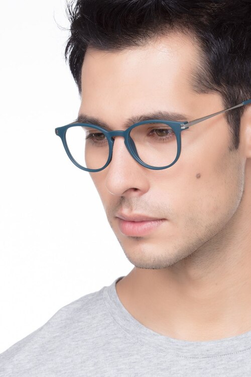 Mirando Marine MetalEyeglass Frames for Men from EyeBuyDirect