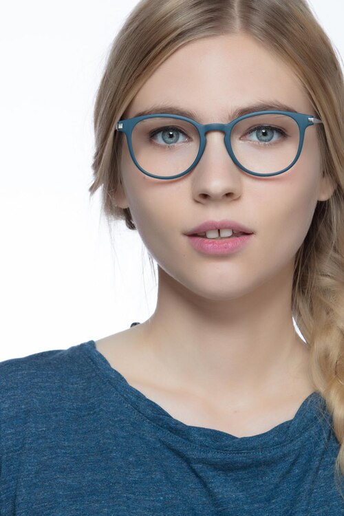 Mirando Marine MetalEyeglass Frames for Women from EyeBuyDirect