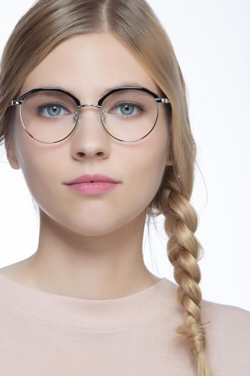 Festival Noir AcétateMontures de lunettes de vue pour Femmes d'EyeBuyDirect