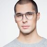 Grin Clear Blue MetalEyeglass Frames for Men from EyeBuyDirect