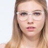 Villa White MetalEyeglass Frames for Women from EyeBuyDirect