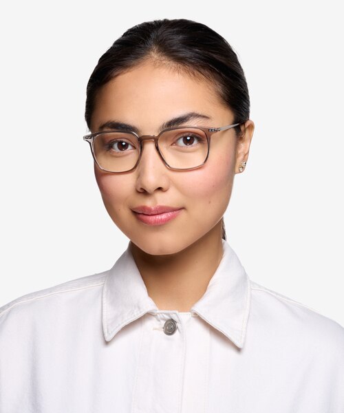 Ghostwriter Gris Plastic-metalMontures de lunettes de vue pour Femmes d'EyeBuyDirect