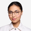 Ghostwriter Gray Plastic, MetalEyeglass Frames for Women from EyeBuyDirect