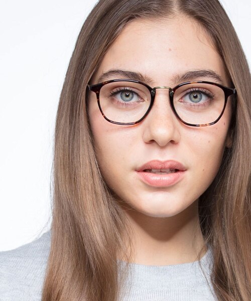 Crave Tortoise Plastic, MetalEyeglass Frames for Women from EyeBuyDirect