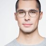 Crave Matte Gray MétalMontures de lunettes de vue pour Hommes d'EyeBuyDirect