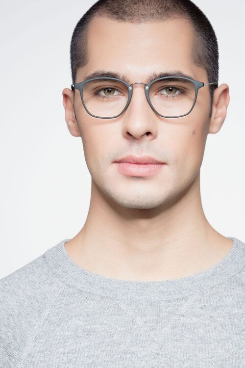 Crave Dark Green MetalEyeglass Frames for Men from EyeBuyDirect