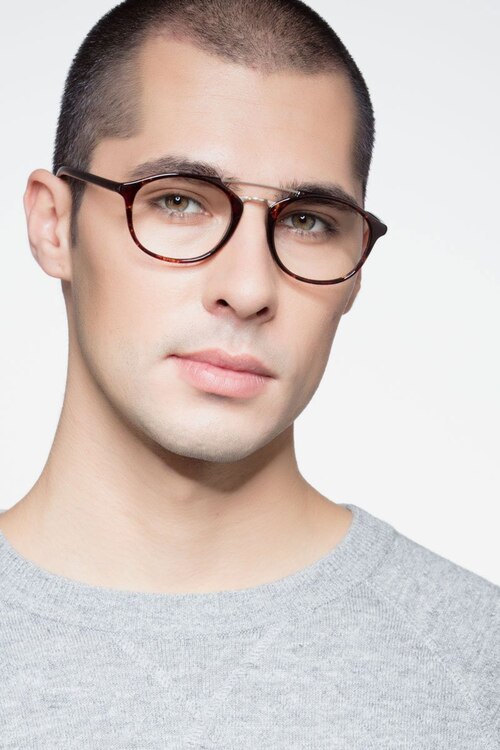 Lola Tortoise MetalEyeglass Frames for Men from EyeBuyDirect