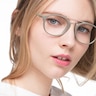 Lola Olive MetalEyeglass Frames for Women from EyeBuyDirect