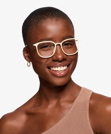 White Strike -  Lightweight Plastic Eyeglasses