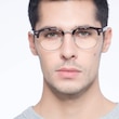 Roots Floral Plastic, MetalEyeglass Frames for Men from EyeBuyDirect