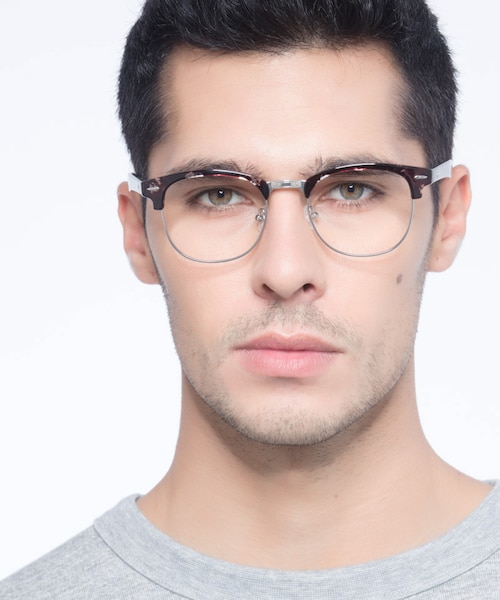 Roots Floral Plastic, MetalEyeglass Frames for Men from EyeBuyDirect