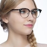 Annabel Tortoise Acetate-metalEyeglass Frames for Women from EyeBuyDirect