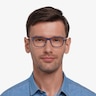 Comity Navy Acetate-metalEyeglass Frames for Men from EyeBuyDirect