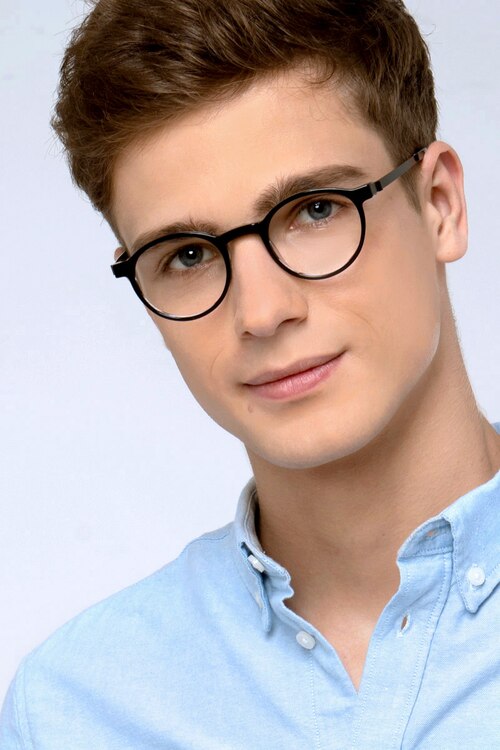 Anomaly Black AcetateEyeglass Frames for Men from EyeBuyDirect