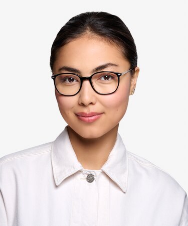 Black Eros -  Lightweight Acetate Eyeglasses