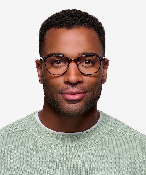 Eros Tortoise Acetate, MetalEyeglass Frames for Men from EyeBuyDirect