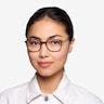 Eros Tortoise Acetate-metalEyeglass Frames for Women from EyeBuyDirect