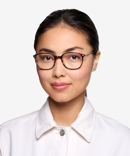 Eros Tortoise Acetate, MetalEyeglass Frames for Women from EyeBuyDirect