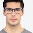 Instance Blue Acetate, MetalEyeglass Frames for Men from EyeBuyDirect
