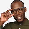 Piano Black PlasticEyeglass Frames for Men from EyeBuyDirect