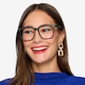 Piano Black PlasticEyeglass Frames for Women from EyeBuyDirect