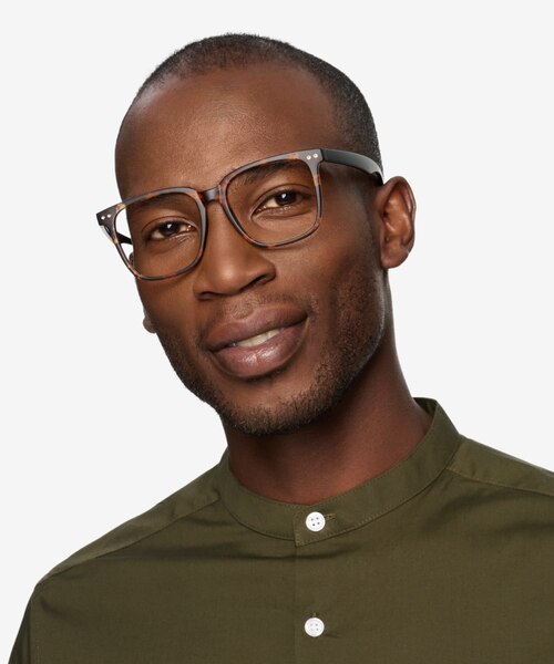 Piano Tortoise PlasticEyeglass Frames for Men from EyeBuyDirect