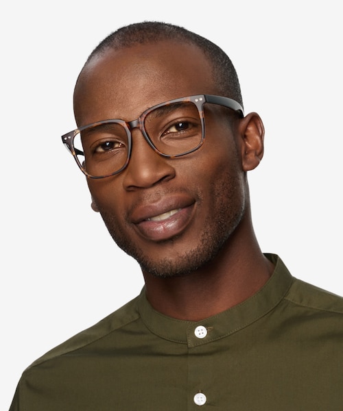 Piano Tortoise PlasticEyeglass Frames for Men from EyeBuyDirect
