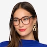 Piano Tortoise PlasticEyeglass Frames for Women from EyeBuyDirect
