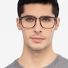 Forte Tortoise Plastic-metalEyeglass Frames for Men from EyeBuyDirect