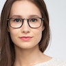 Catcher Black Plastic-metalEyeglass Frames for Women from EyeBuyDirect