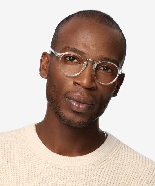 Chillax Clear MetalEyeglass Frames for Men from EyeBuyDirect