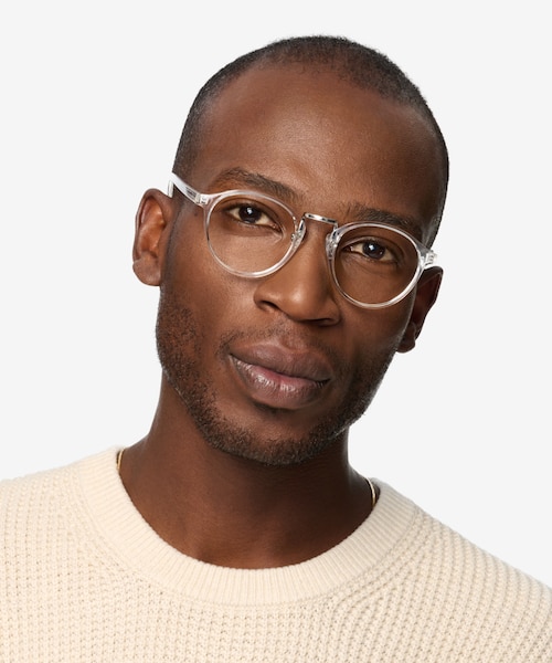 Chillax Clear MetalEyeglass Frames for Men from EyeBuyDirect