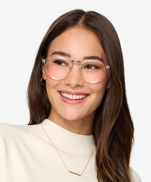 Chillax Clear MetalEyeglass Frames for Women from EyeBuyDirect