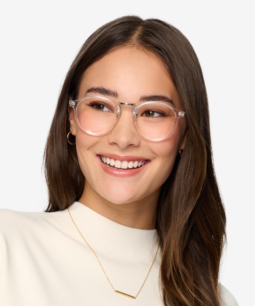 Chillax Clear MetalEyeglass Frames for Women from EyeBuyDirect