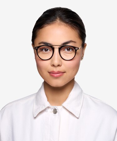 Tortoise Alba -  Vintage Acetate Eyeglasses
