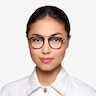 Alba Tortoise Acetate-metalEyeglass Frames for Women from EyeBuyDirect