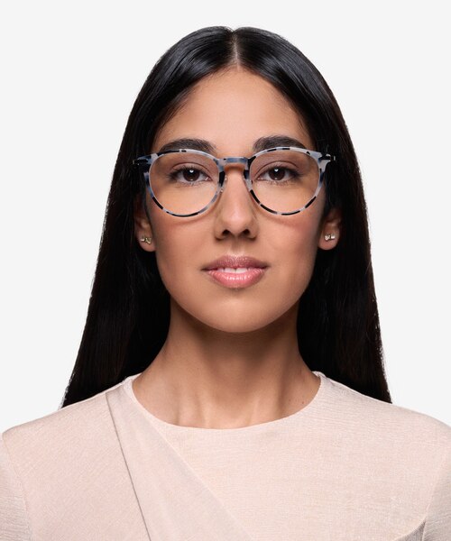 Iris Ivory Tortoise Acetate-metalEyeglass Frames for Women from EyeBuyDirect
