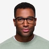Marvel Black Acetate-metalEyeglass Frames for Men from EyeBuyDirect