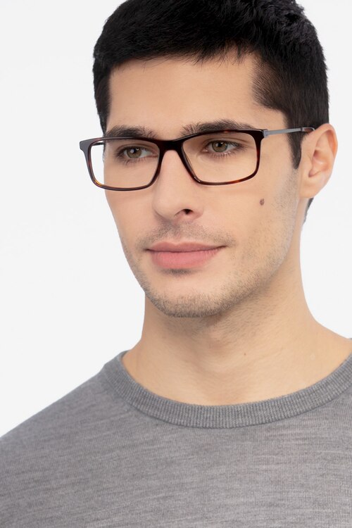 Marvel Tortoise Acetate-metalEyeglass Frames for Men from EyeBuyDirect