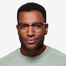 Relive Black Silver Acetate-metalMontures de lunettes de vue pour Hommes d'EyeBuyDirect