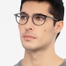 Fetching Black Golden Acetate-metalEyeglass Frames for Men from EyeBuyDirect