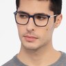 Morrow Navy AcetateEyeglass Frames for Men from EyeBuyDirect
