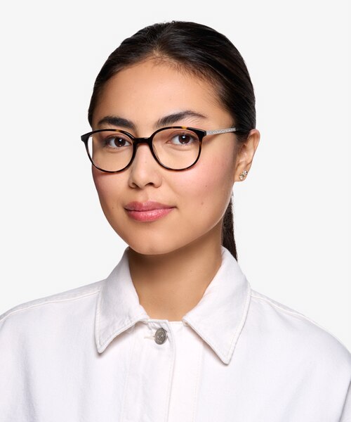 Lucy Tortoise Acetate-metalEyeglass Frames for Women from EyeBuyDirect