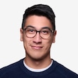 Cats Meow Gray Floral Acetate, MetalEyeglass Frames for Men from EyeBuyDirect